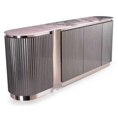 Хорошая цена Sideboard роскошного мрамора OEM ODM таблицы консоли нержавеющей стали верхний онлайн