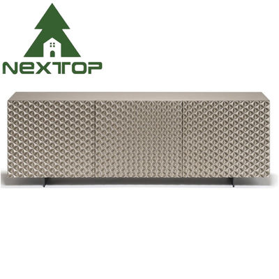 Хорошая цена Металлические твердые деревянные серебряные роскошные шкафы для столовой гостиная онлайн