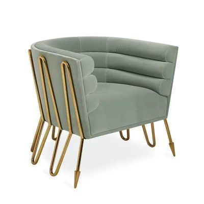 Купить Современный скандинавский стиль Star Hotel Velvet Armchair для гостиничного зала online manufacture