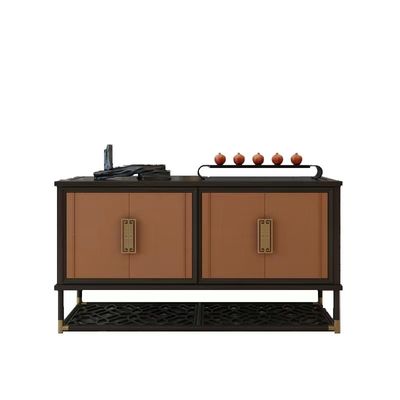 Твердый деревянный шкаф хранения Sideboard роскошных шкафов Sideboard изготовленный на заказ