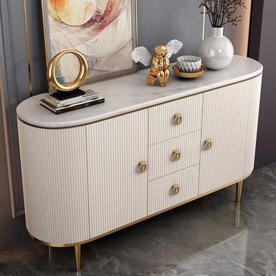 Шкафов Sideboard плиты утеса таможня хранения шкафчика металла современных роскошных многофункциональная