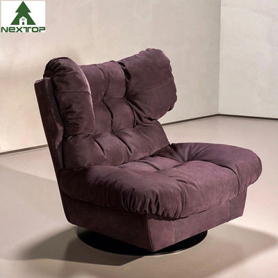 Lounger стула софы отдыха комнаты прожития стула света OEM роскошный одиночный творческий вращая
